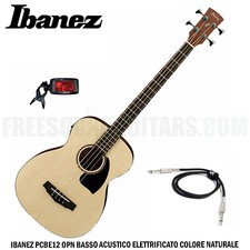 IBANEZ PCBE12 OPN BASSO ACUSTICO ELETTRIFICATO NATURALE SATINATO + ACCESSORI