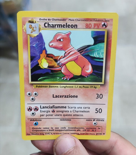 Pokemon charmeleon 102 set - pokemon,