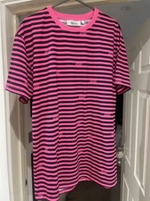 T-shirt Trapstar rosa/nero a