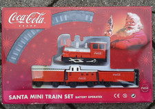Coca Cola Santa Mini Train Set in confezione originale come nuovo mai aperto