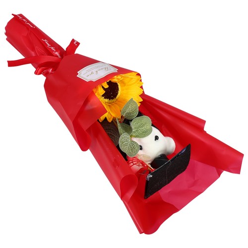 Orso peluche per bouquet - per,