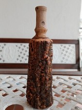 bottiglia legno e sughero, artigianato sardo