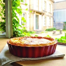 Emile Henry, Tortiera Alta 24cm Rosso, Ceramica