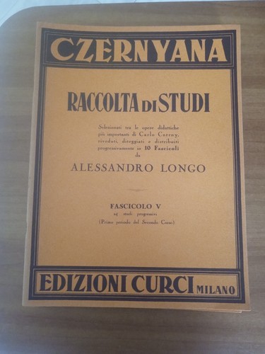 Czernyana raccolta studi - raccolta, di