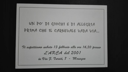 Carnevale 1993 arca del - 1993,