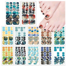 Toe Nail Wraps Art Adesivi