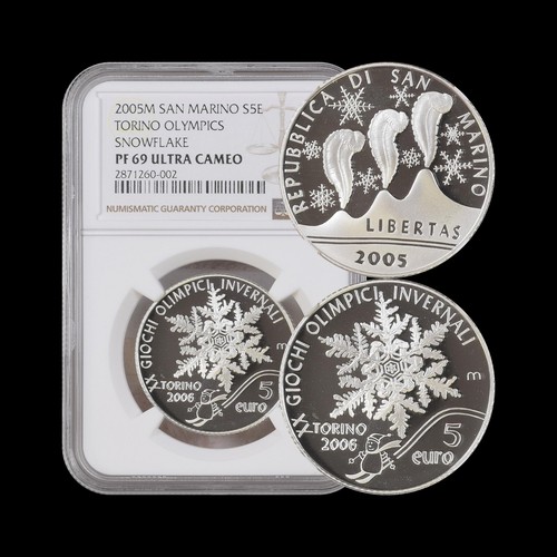 San marino 2005 5 - 5, euro