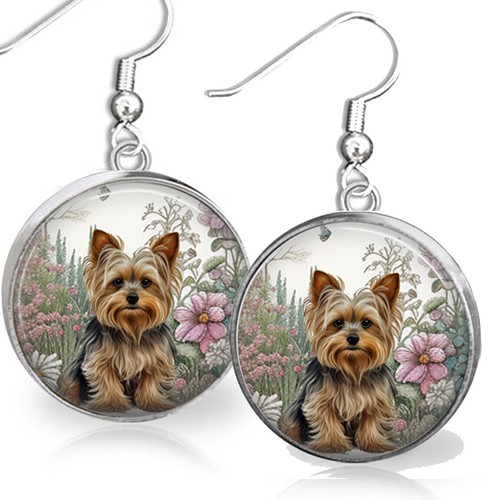 Orecchini yorkie giardino - yorkie,