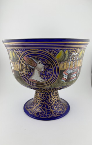 Coppa barovier vetro di - coppa,