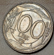 1996 Italy 100 Lire