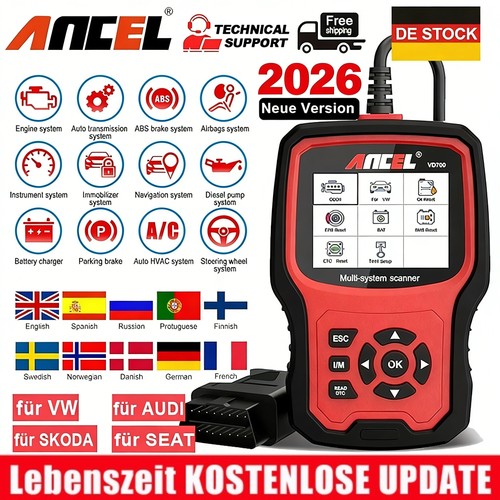2026 ancel vd700 pro - pro, per