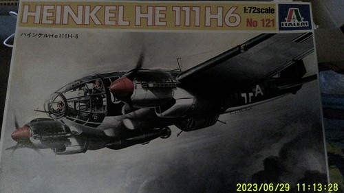 Italeri 121 heinkel 111 - he,