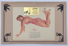 Vintage 1951 pin calendar - 1951,