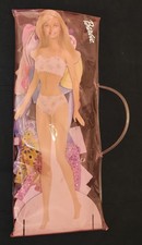 Rara Barbie In Cartone della Mattel in Custodia A Borsa Originale 