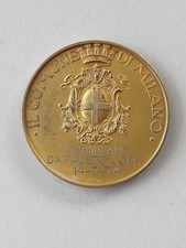 Italia 1974 medaglia commemorativa nel 14°anniversario della morte Fausto Coppi.
