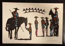 quadro dipinto su cartoncino