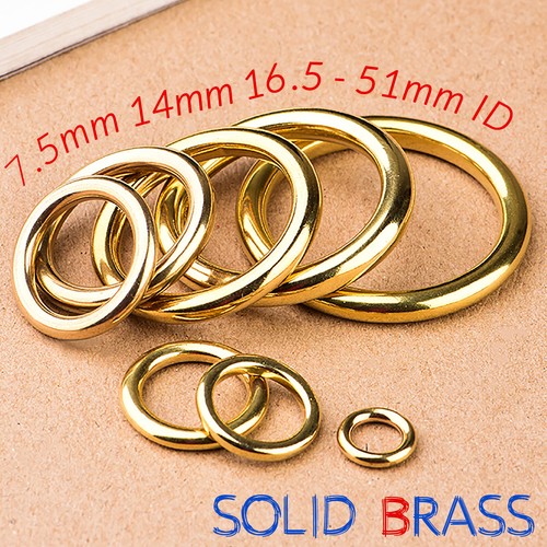 Ring ottone massiccio - massiccio, per