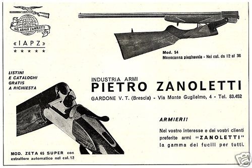 Pubblicita 1966 zanoletti - pubblicita',