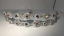 Diadema doppia fila matrimonio