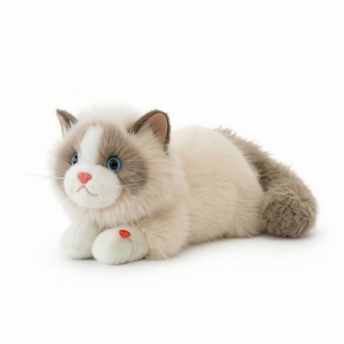 Gatto peluche morbido - gatto,