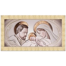 Quadro tela Sacra famiglia con
