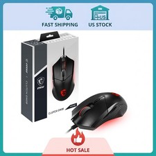 Msi clutch gm08 wired gaming - msi,