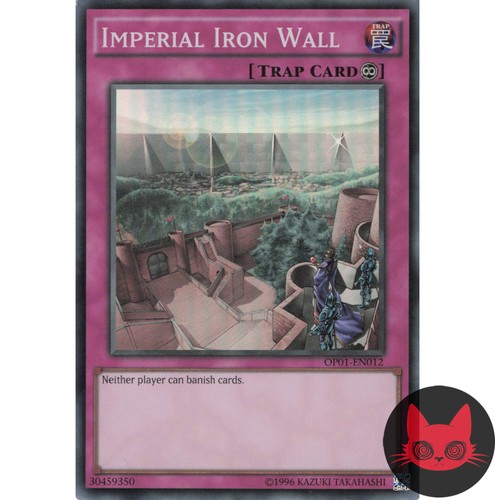 Yugioh imperial iron wall - iron,