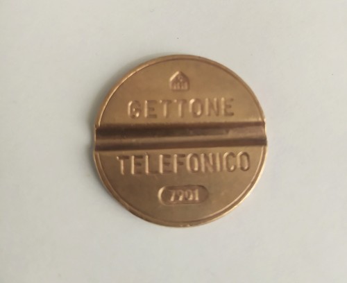 Gettone telefonico raro - , 7901