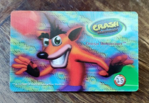 Crash bandicoot card - crash,