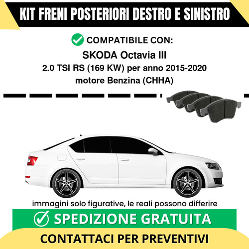 Pastiglie freno posteriori - freno,