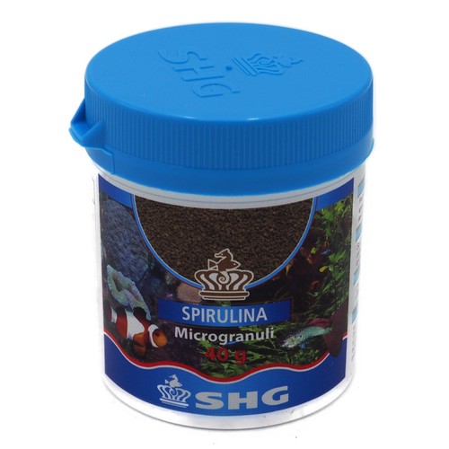 Shg spirulina microgranuli 40g - shg,