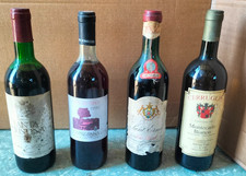Lotto 4 Bottiglie Vino Vintage