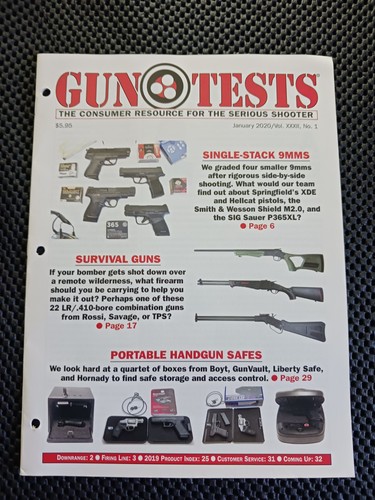 Gun tests magazine - magazine, 2020