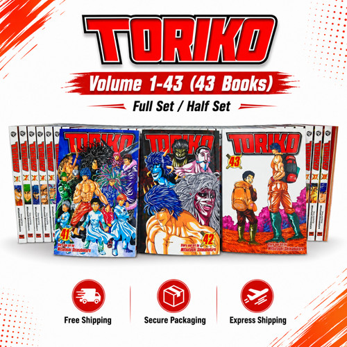 Toriko manga new - manga, vol.1-43