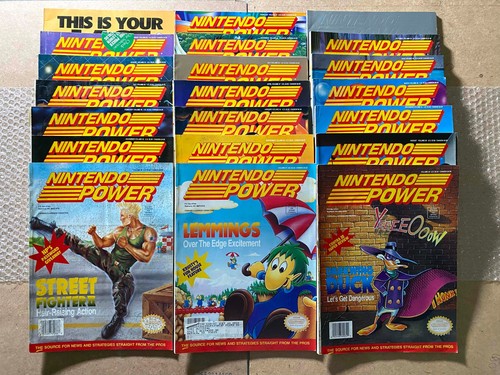 Lot nintendo power - 26,