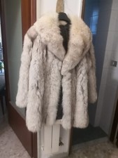 pelliccia di volpe  anni 80 artigianale  taglia 44 