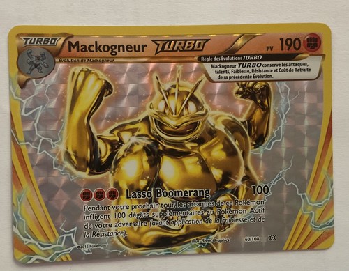 Carte pokemon mackogneur - pokemon, turbo