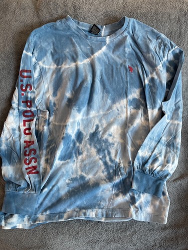 Polo assn tie dye manica - polo, tie-dye