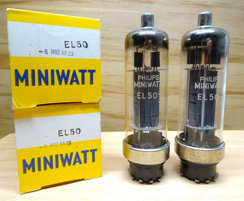 Coppia philips miniwatt - coppia:, el50