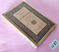 FILOSOFIA ARISTOTELE POETICA -M VALGIMIGLI LATERZA 1946