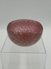 Venini amethyst glass bowl - venini,