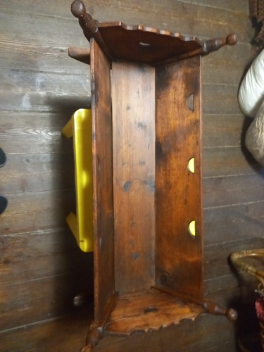 Culla antica legno valle d - in,