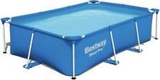 Bestway Steel Pro 56403 259x170cm Piscina Fuori Terra Rettangolare - Blu