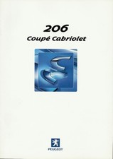 BROCHURE PEUGEOT 206 Coupè-Cabriolet - 9/2001 - Italian