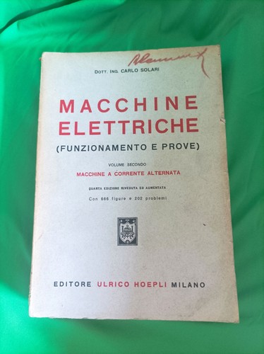 Libro macchine elettriche - macchine,