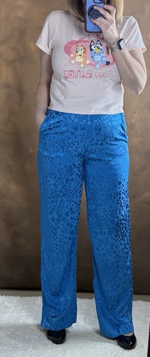 Pantalone donna zara blu - pantalone,