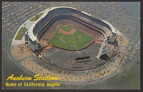 Cartolina stadio anaheim ex - cartolina,