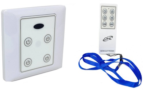 Interruttore luci led con