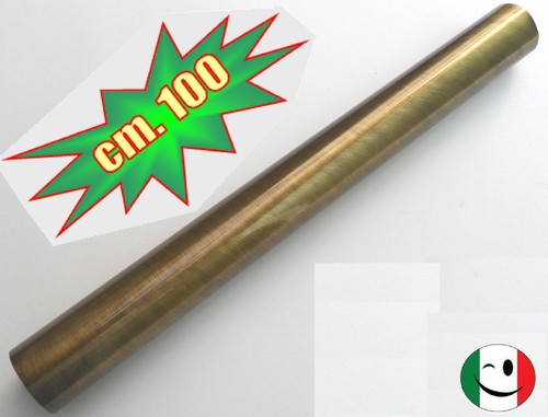 Canotto canna ottone liscio - ottone,