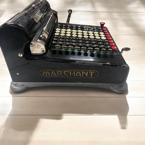 Calcolatrice vintage marchant - calcolatrice,